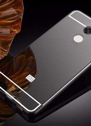 Алюминиевый зеркальный чехол для xiaomi redmi 4