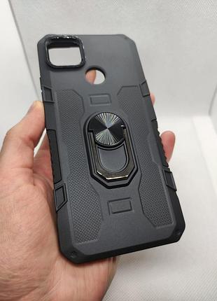 Броньований чохол camshield для xiaomi redmi note 9c / camshield для xiaomi redmi note 9c nfc / xiaomi redmi 10a / poco с31 armor soft ring