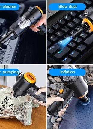 Бездротовий пилосос,  міні-потужний портативний багатофункціональний для очищения комп'ютерної техніки