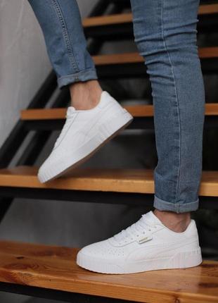 Puma cali white🆕 шикарные кроссовки пума🆕купить наложенный платёж