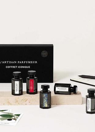 L'artisan parfumeur нішеві парфуми набір 5 культових ароматів. оригінал lartisan parfumer лартізан лартисан