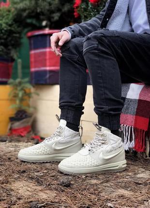 Nike lunar force 1 duckboot white🆕 шикарные кроссовки найк 🆕 купить наложенный платёж2 фото