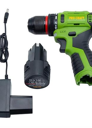Шуруповерт procraft pa12pro (1 акб)