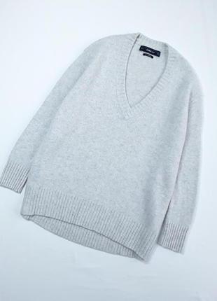 Кашеміровий теплий светр zara1 фото