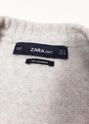 Кашеміровий теплий светр zara6 фото
