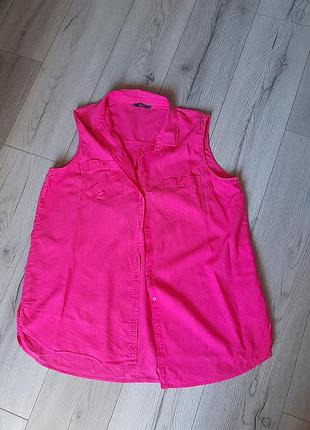 Свободная блуза (лён + вискоза)