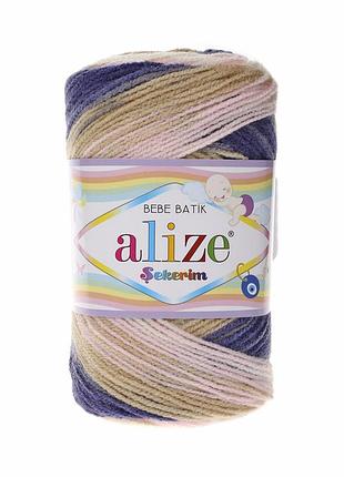 Пряжа alize sekerim batik 6619
