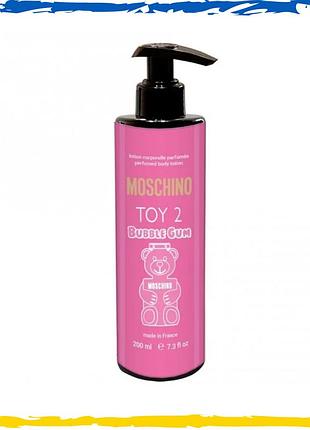 Парфумований лосьйон для тіла moschino toy 2 bubble gum brand collection 200 мл