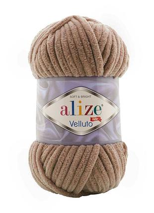 Пряжа alize velluto 329