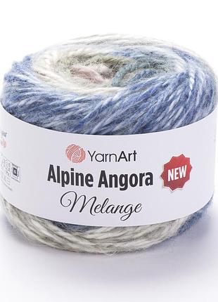 Yarnart alpine angora melange new 6408