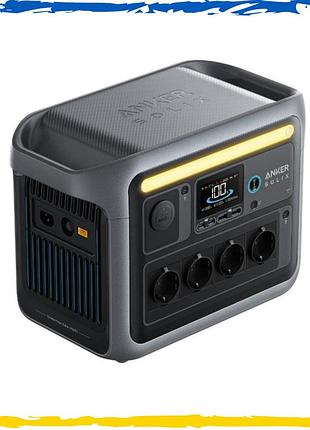 Портативная зарядная станция anker solix c1000x 1800w. станция зарядная. официальная гарантия