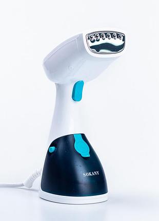 Отпариватель ручной sokany aj-2205bl 1200w темно-синий