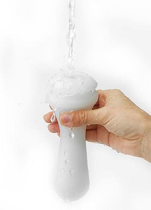 Мастурбатор tenga flex silky white 7