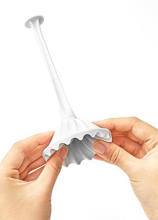 Мастурбатор tenga flex silky white 8