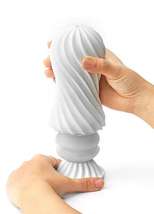 Мастурбатор tenga flex silky white 10