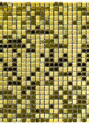 Мозаика зеркальная золото 298х298х4,5мм sw-00002372
