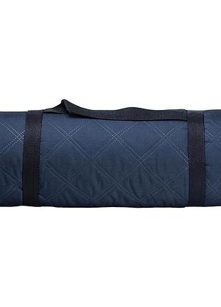 Великий туристичний килимок karemat для кемпінгу водонепроникний 200 x 200 см синій