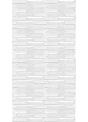 Самоклеющаяся 3d панель белая кладка 3080х700х5мм sw-00001759