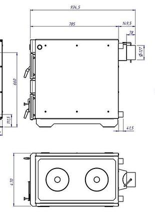 Котел твердопаливний marten base mb-17v 7