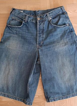 Длинные широкие шорты м