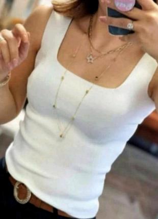 Майка трикотажна