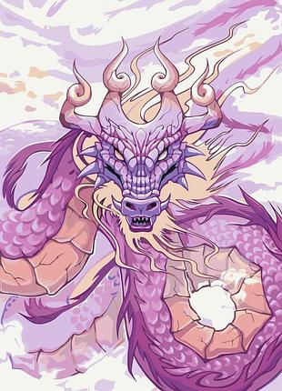 Картина по номерам животные. фантастический дркакон 40*50 см art craft 16089-ac