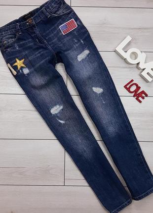 Джинси бойфренд river island для дівчинки