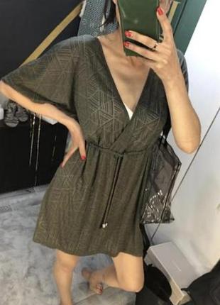 Пляжна сукня парео накидка primark