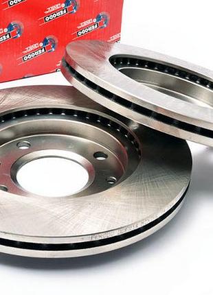 Тормозной диск передний вентилируемый ferodo ddf1733 mercedes citan renault kangoo