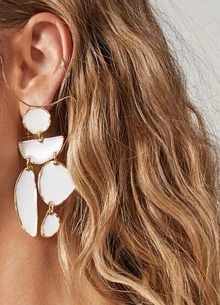 Сережки zara нові