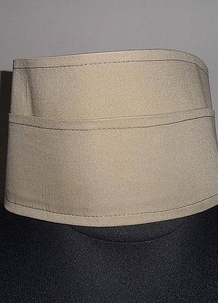 Шапочка поварская кокошник бежевого цвета