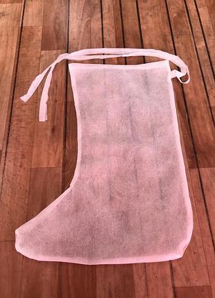 Бахилы одноразовые, спанбонд плотность 30