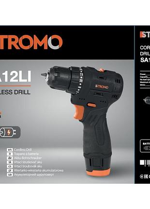 Шуруповерт аккумуляторный stromo sa12li 3