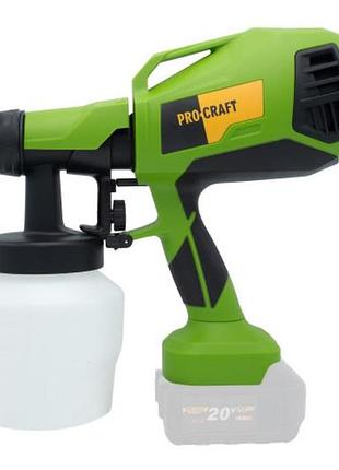 Аккумуляторный краскопульт procraft pse30 (без акб и зу)