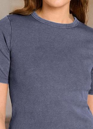 Футболка в рубчик, футболка