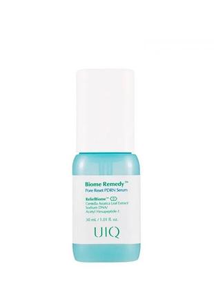 Сироватка для зменшення пор uiq biome remedy™ pore reset pdrn serum, 30 мл