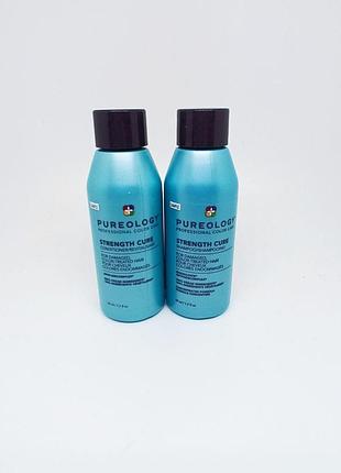 Шампунь+кондиціонер pureology  strength cure conditioner for damaged hair pureology  strength