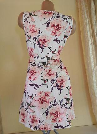 Плаття квітковий принт 7
