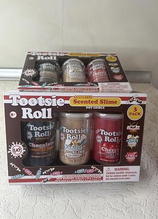 Набор детский для лепки конфет tootsie roll scented slime