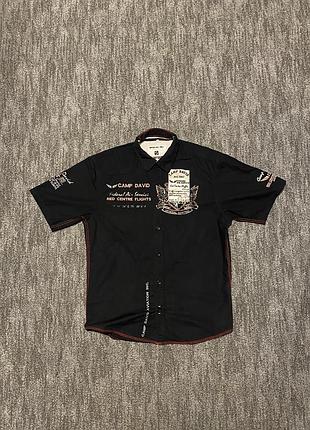 Вінтажна сорочка з коротким рукавом