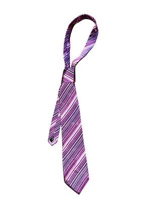 Галстук мужской next фиолетовый в полоску