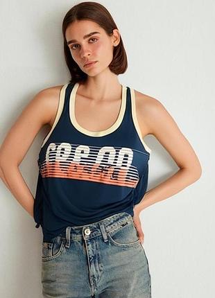 364.отличного качества майка с завязками ведущего американского бренда soulcal &amp; Co