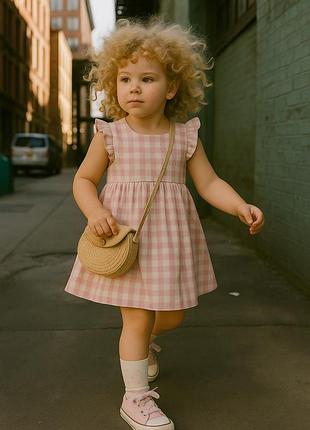 Сукня в клітинку h&m