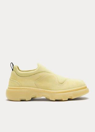 Нові burberry ekd slip-on suede foam sneakers, us size: 11, item no. 8081547