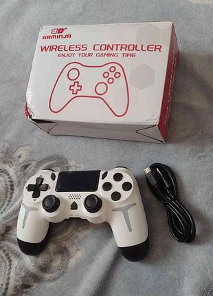 Игровой геймпад ps3 pc ps4 беспроводный dualshock 4 gaminja новый