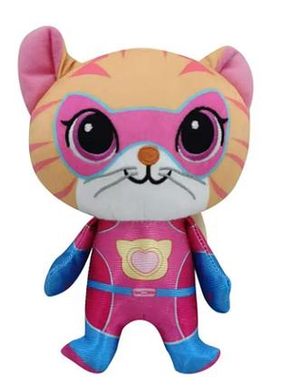Мягкая детская игрушка котик джинни суперкотята superkitties 18 cм