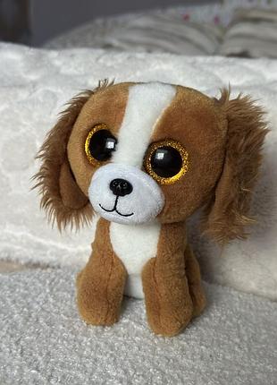 Мʼяка іграшка глазастик собачка