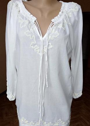 Ніжна легка блуза, р. м. 100% бабовна