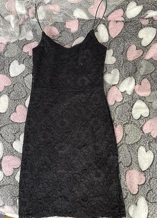 Сукня коротка чорна