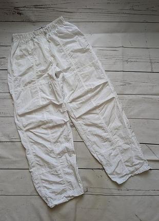 Белоснежные брюки, широкие брюки,баллоны berska